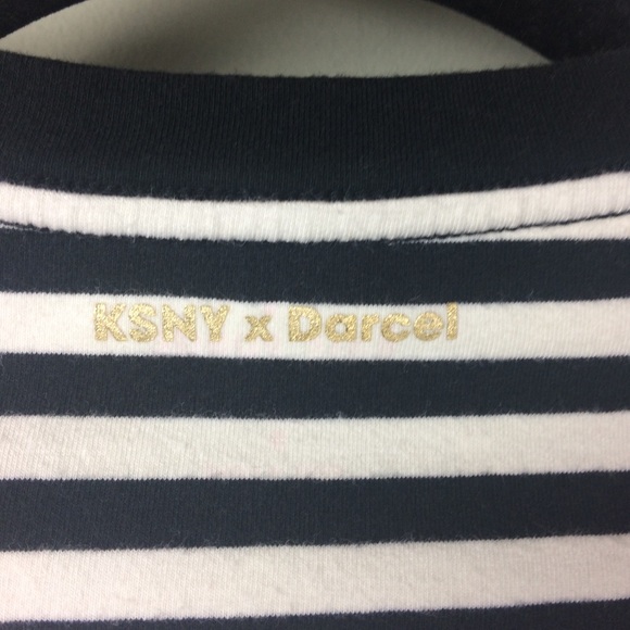 Kate Spade x Darcel 3/4 Sleeve Striped Crewneck Top Size Small - Picture 4 of 8